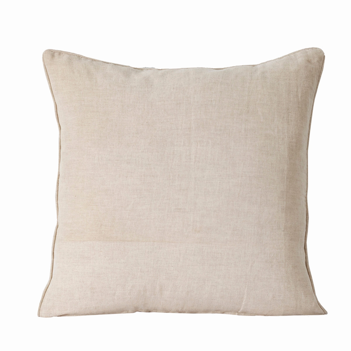 Grandeur VintFlow Handwork Hand Embridery 100% Cotton Neutral Cushion Cover