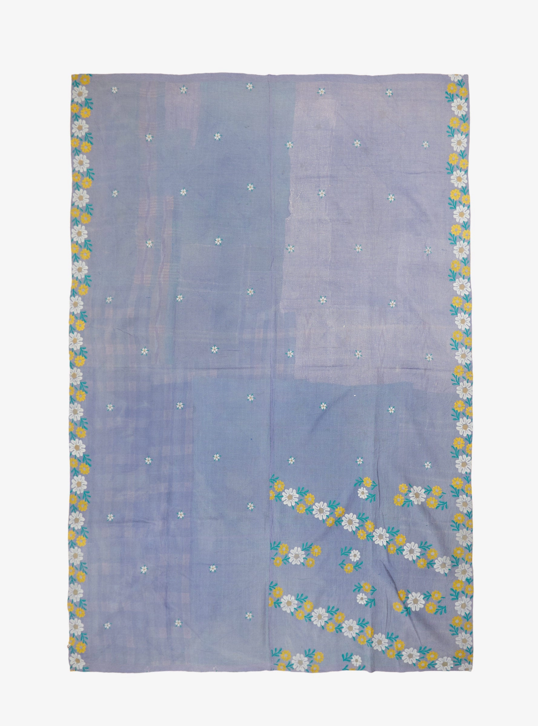 Green Yellow Kantha