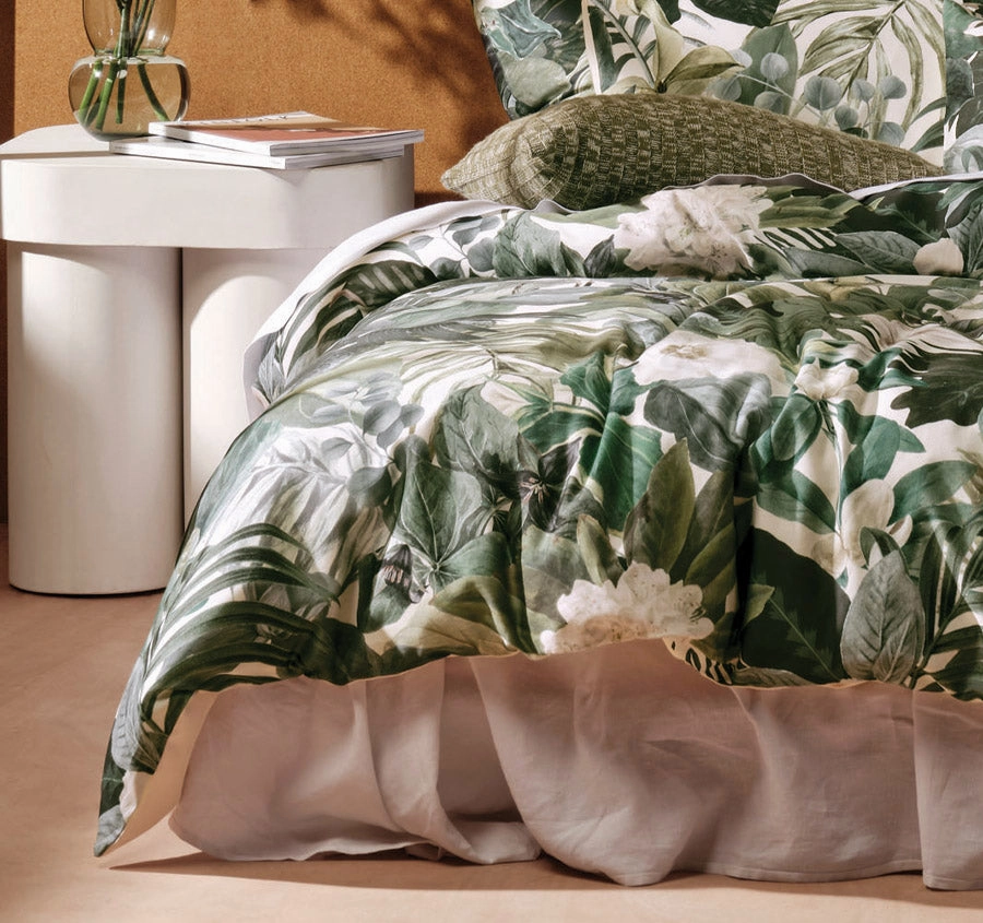 Greenhouse Quilt Cover Set Range Green