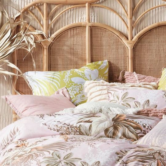 Harlow Pink Quilt Cover Set by Linen House