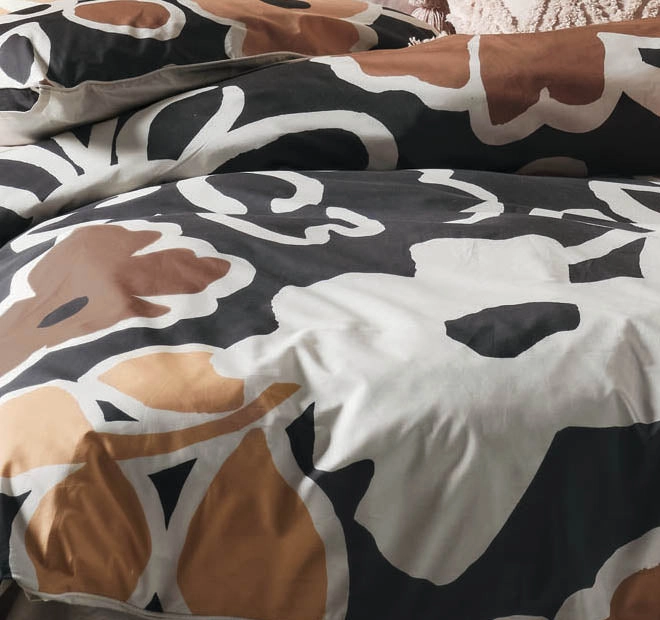 Hazel Quilt Cover Set Range Caramel