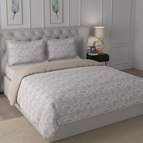 Hermosa Exotic Bouquet Tupack Red 4 Pc Quilt/Quilted Bed Cover Set