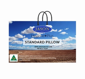 Hygiene Plus Standard 800g Medium Pillow