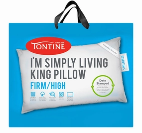 I'm Simply Living King Pillow