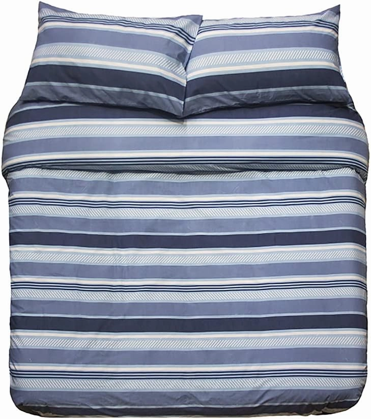 Indiana Blue Commercial Quilt Cover Set by Bambury