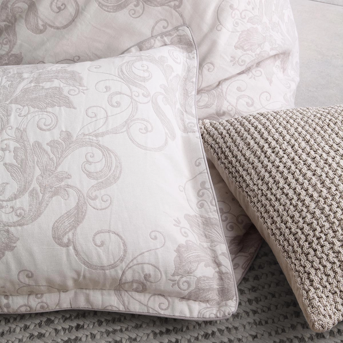 Ines Linen Quilt Cover Set by Private Collection
