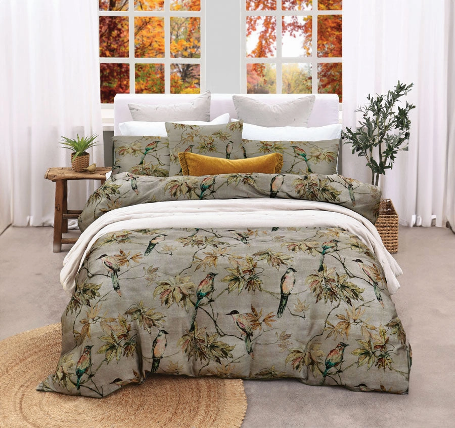 Izumi Quilt Cover Set Range Multi