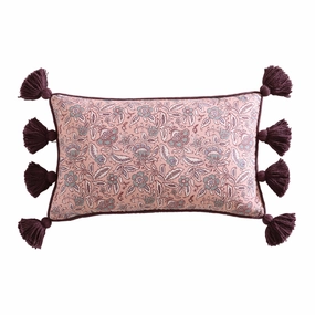 Jessa Blush Cushion by Logan and Mason