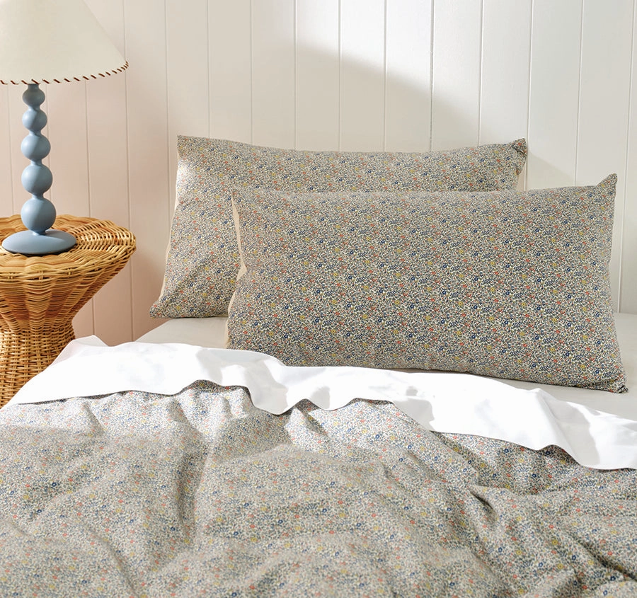 Katie and Millie Quilt Cover Set Range Blush