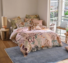 Kitta Quilt Cover Set Range Rose