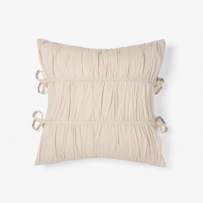 Layla Natural Cushion by Linen House