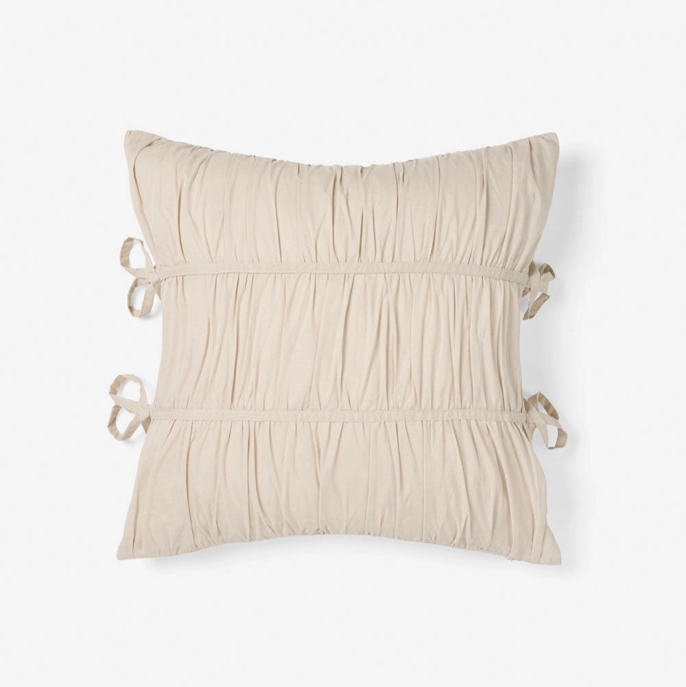 Layla Natural Cushion by Linen House
