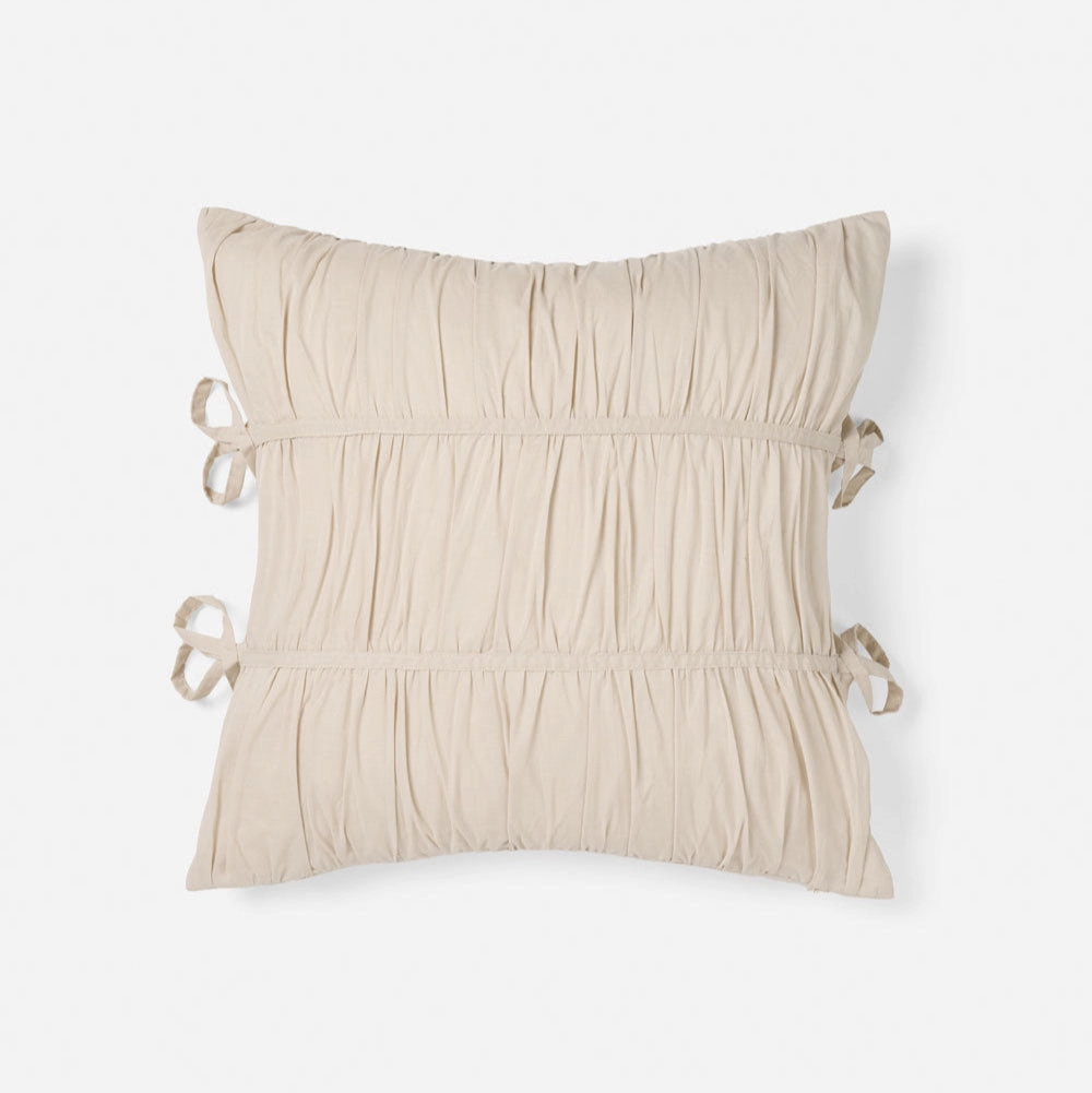 Layla Natural Cushion by Linen House