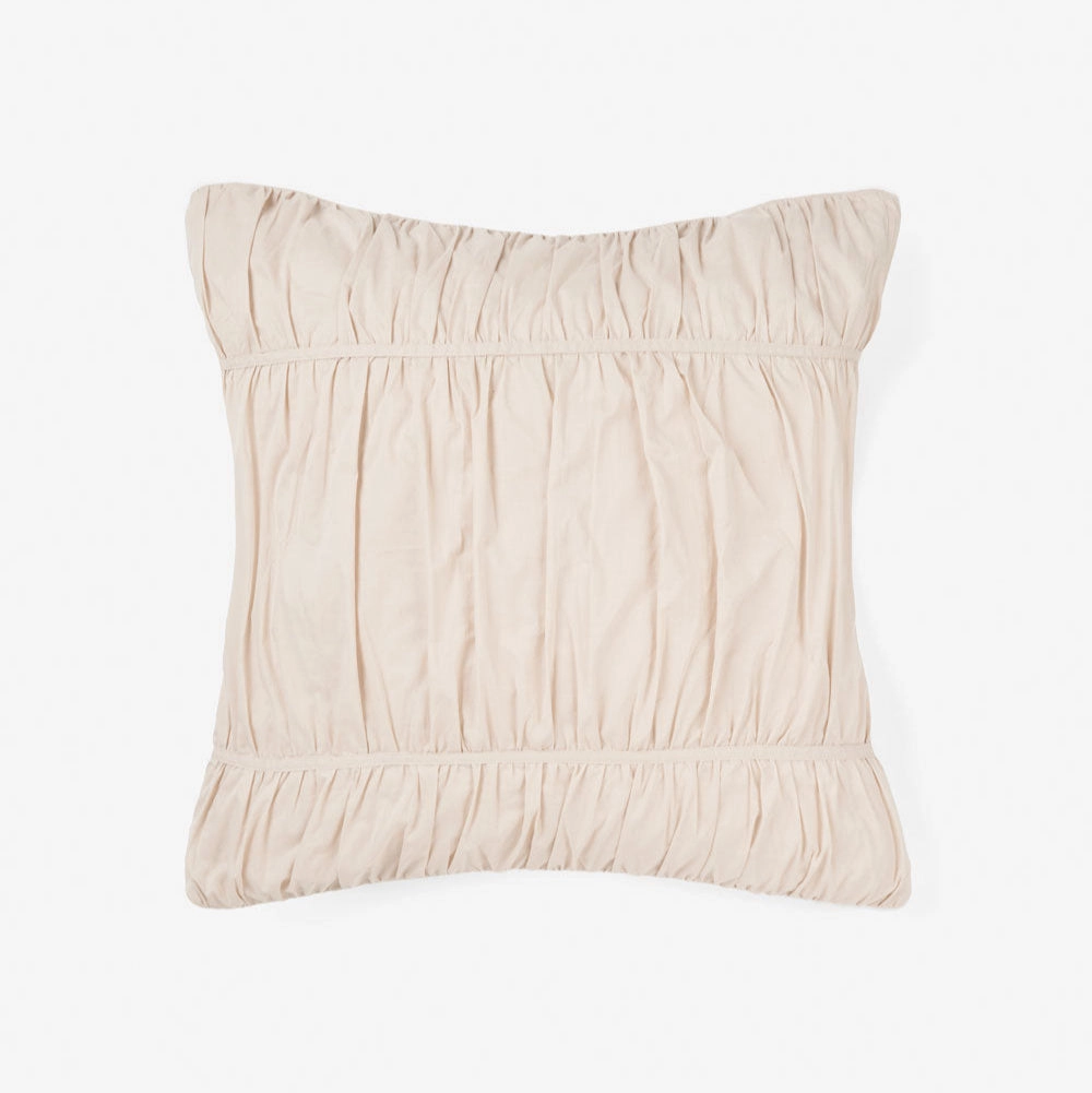 Layla Natural European Pillowcase by Linen House