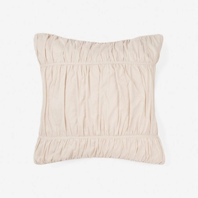 Layla Natural European Pillowcase by Linen House