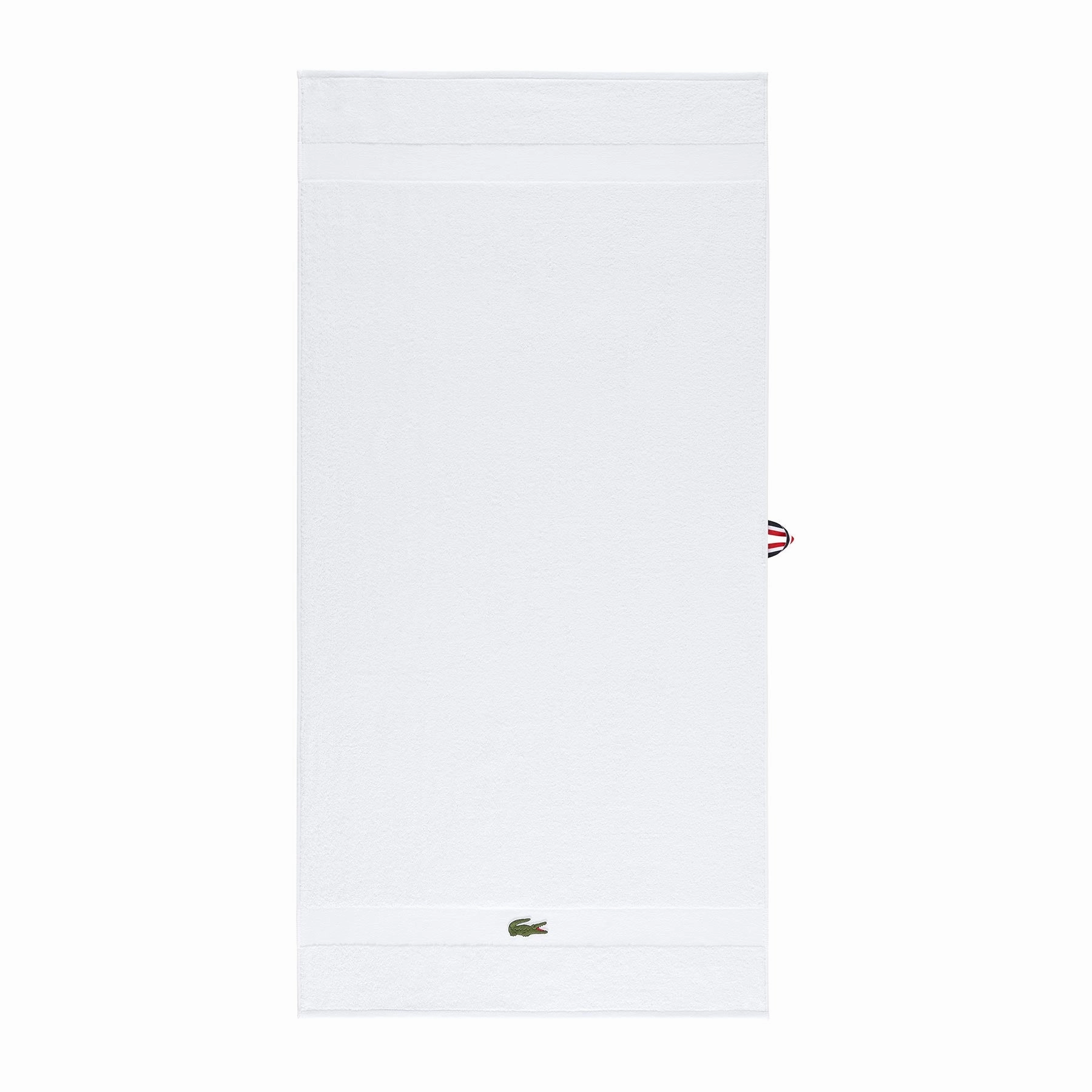 LCASUAL Blanc Bath Towel by Lacoste
