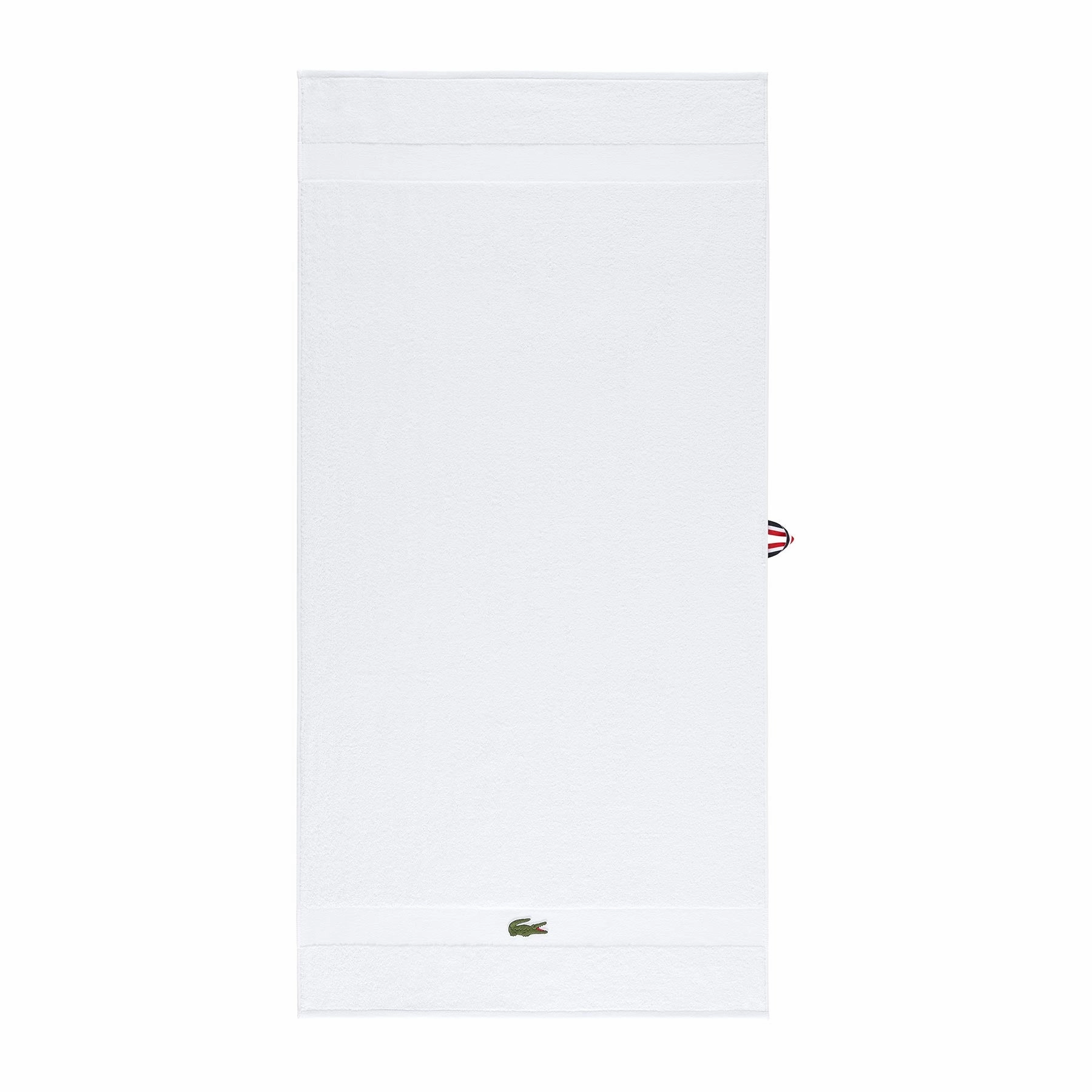 LCASUAL Blanc Bath Towel by Lacoste