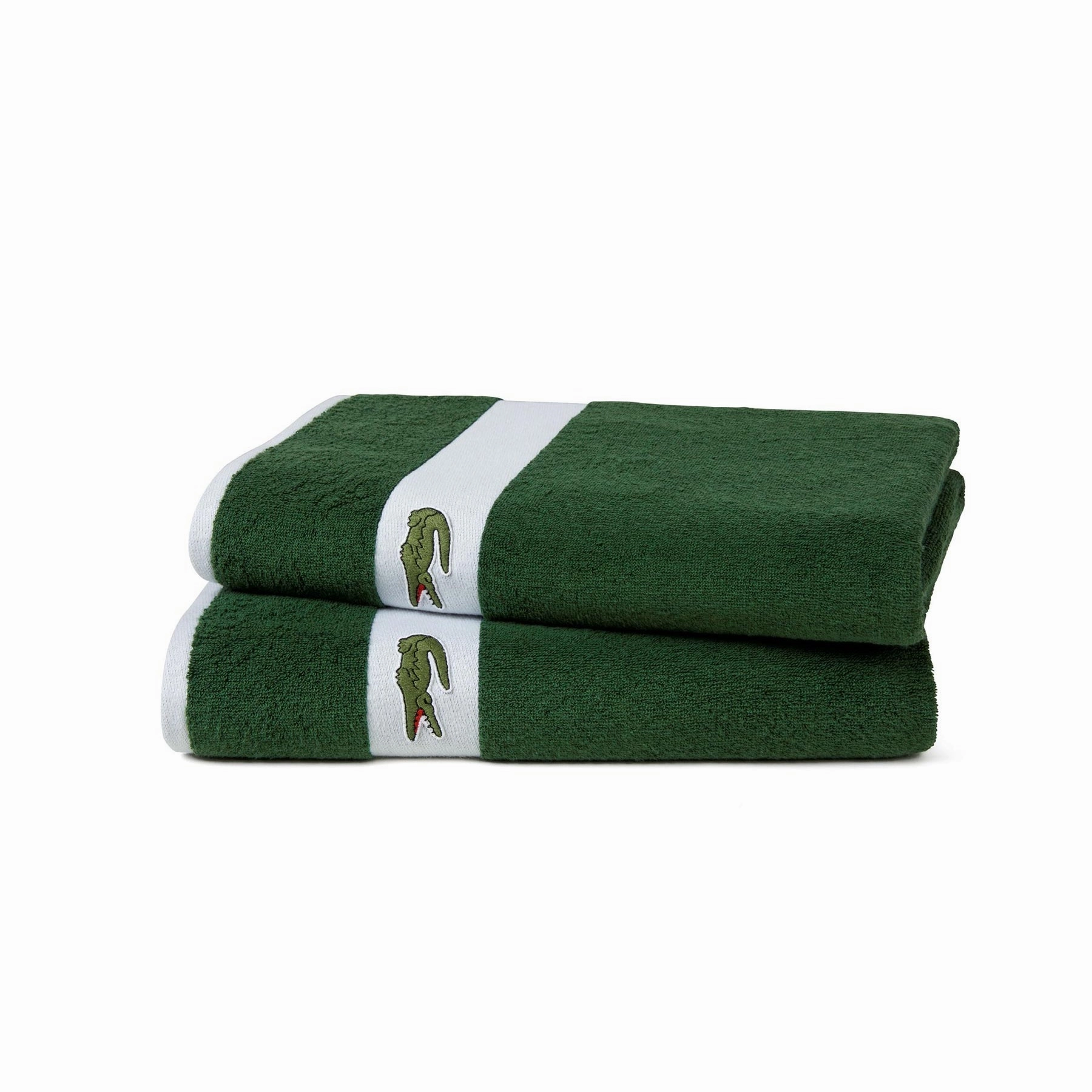 LCASUAL Vert Bath Towel by Lacoste