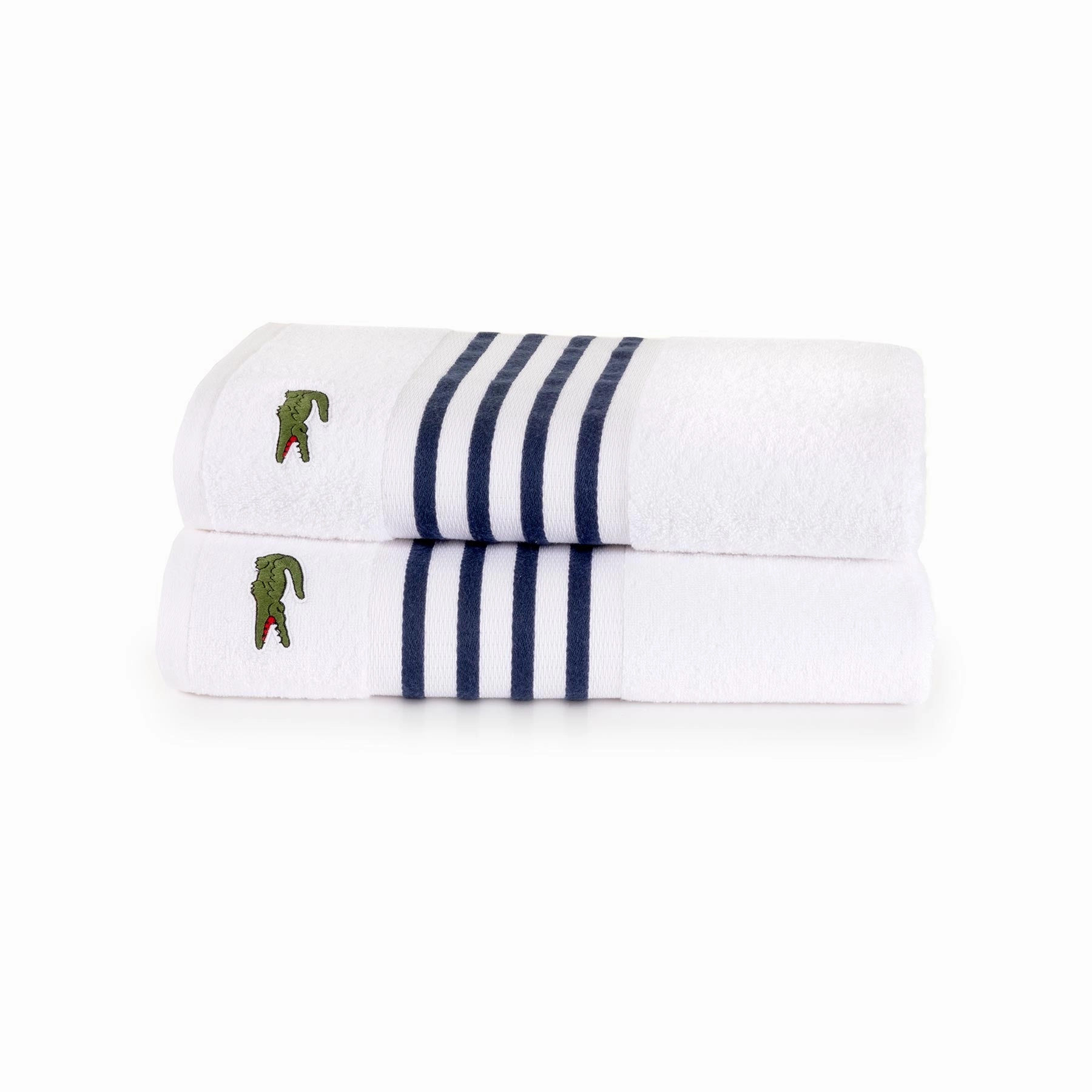 LCOURTLINE Marine Bath Sheet by Lacoste