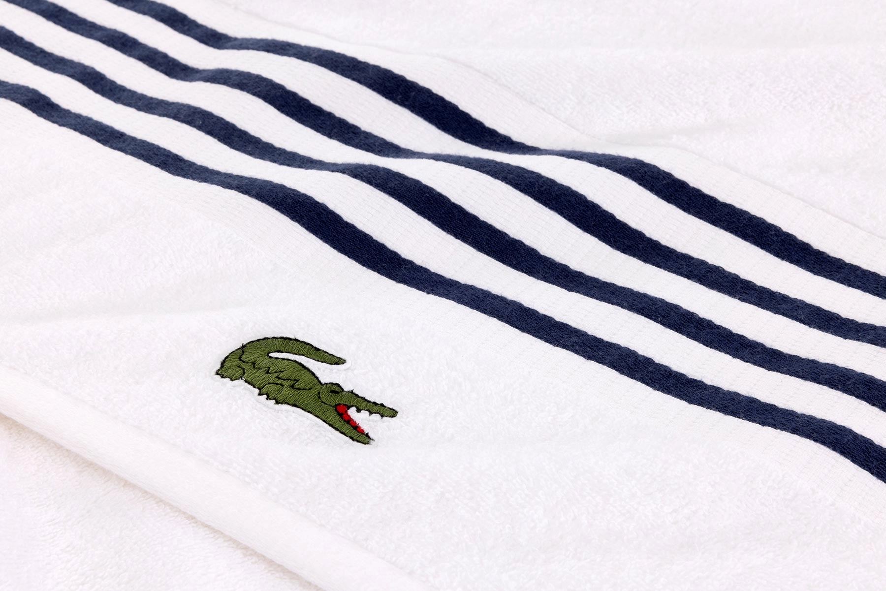 LCOURTLINE Marine Bath Sheet by Lacoste