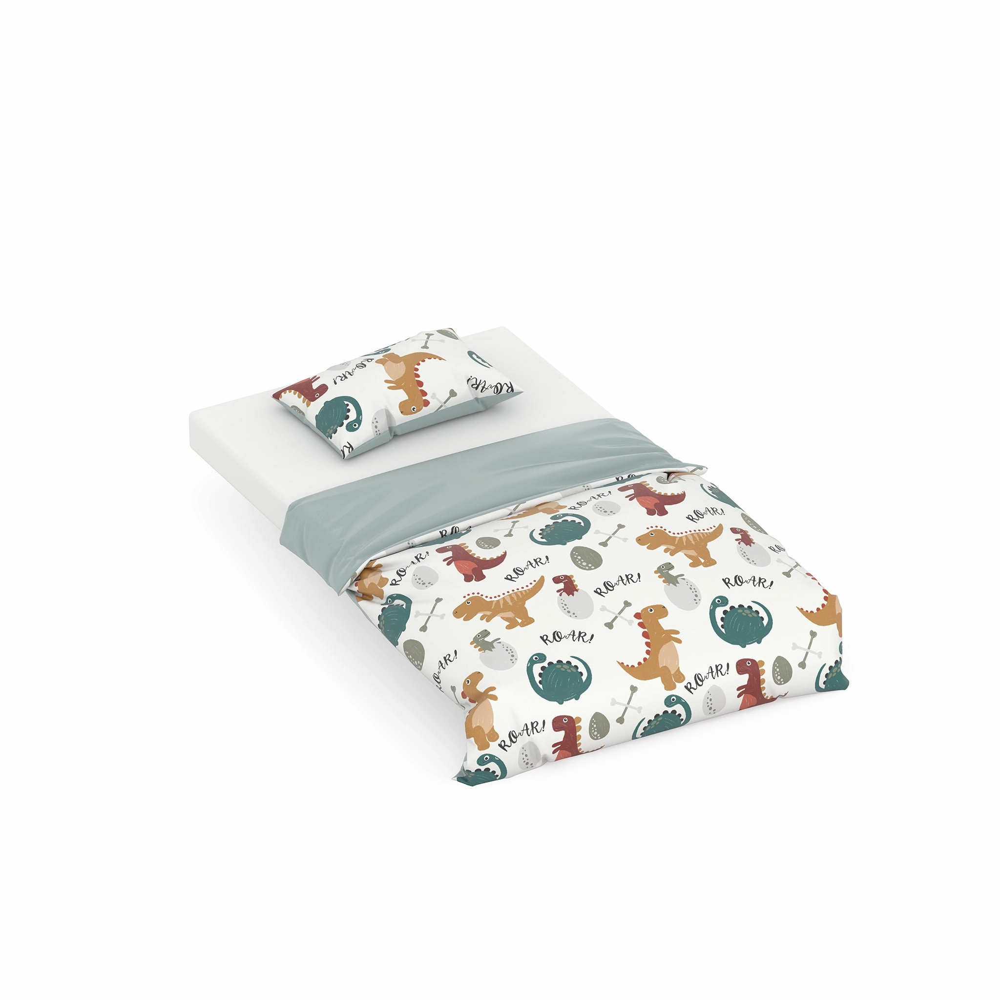 Little Dinosaur Single Quilt Cover Set