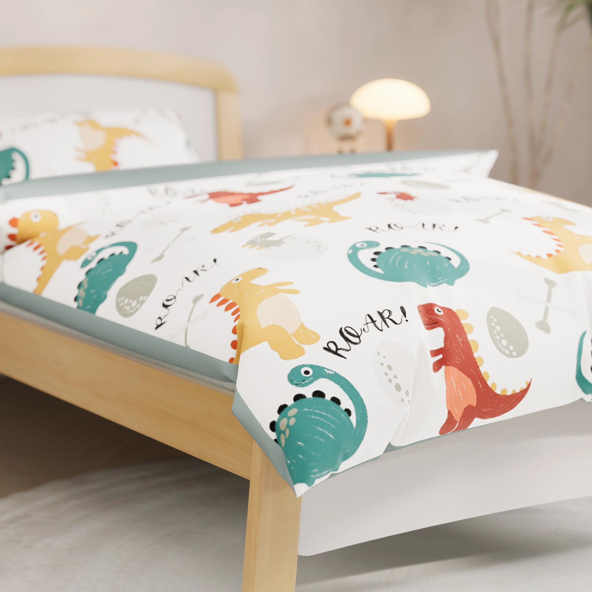 Little Dinosaur Single Quilt Cover Set