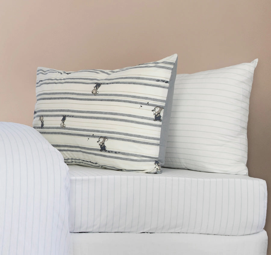 Logan Quilt Cover Set Range Denim