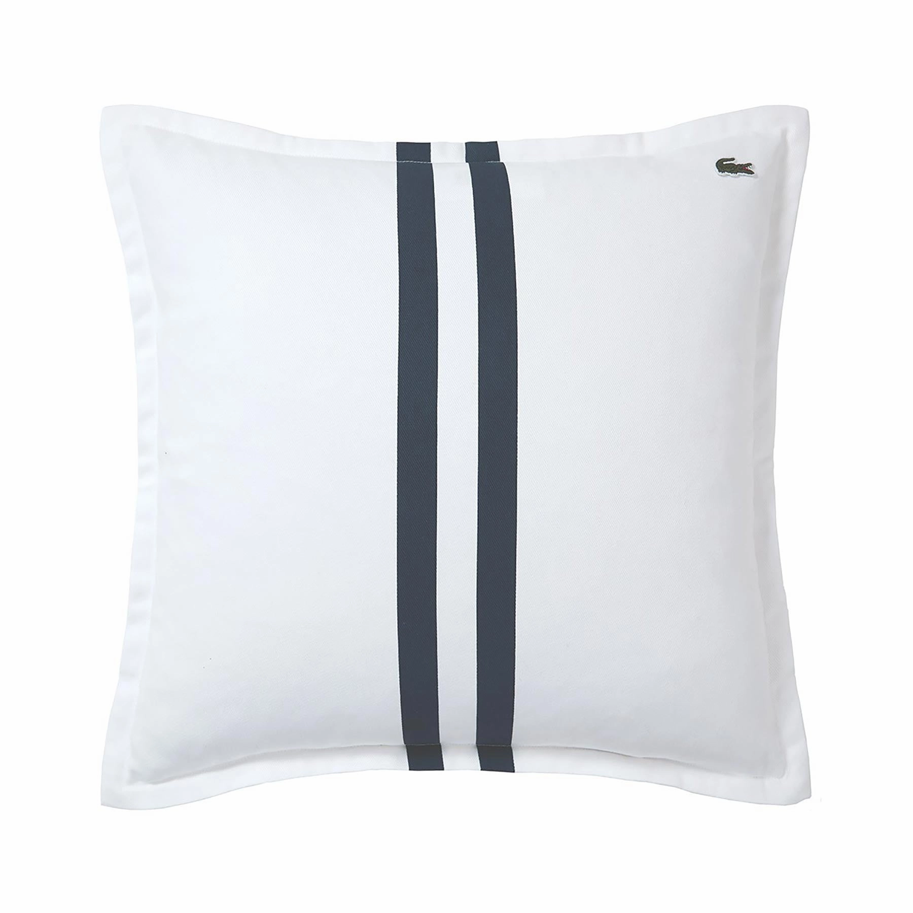 LRUBAN Blanc Cushion Cover by Lacoste