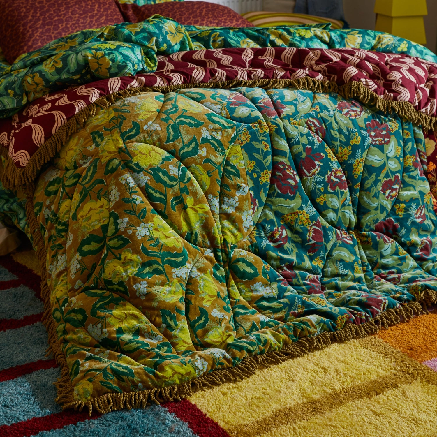 Margot Velvet Bedcover