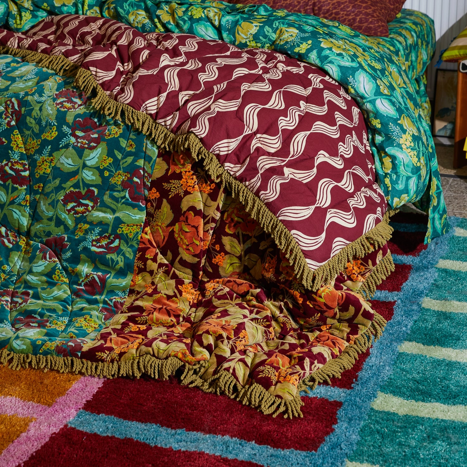 Margot Velvet Bedcover