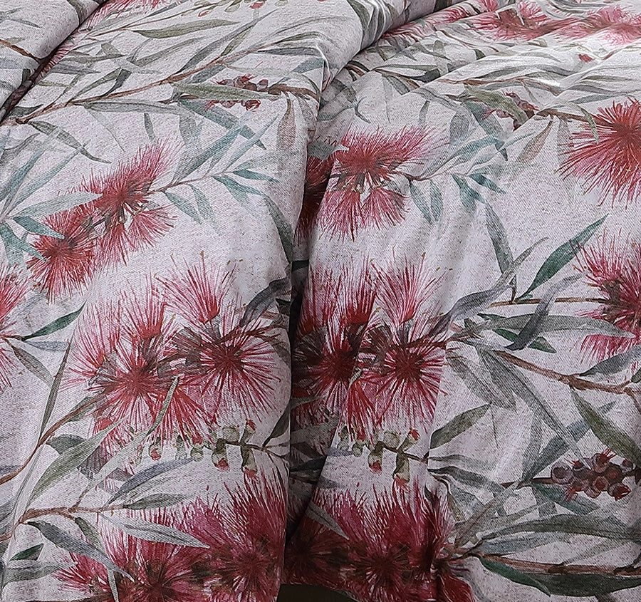 Merindah Quilt Cover Set Range Red