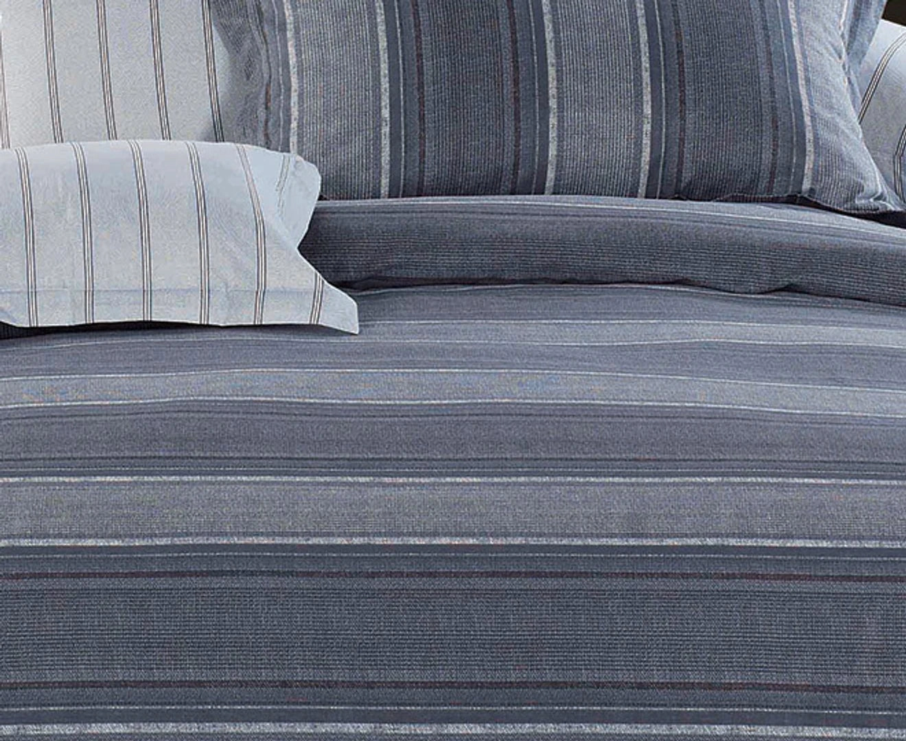 Mikkel Silver Quilt Cover Set by Ardor