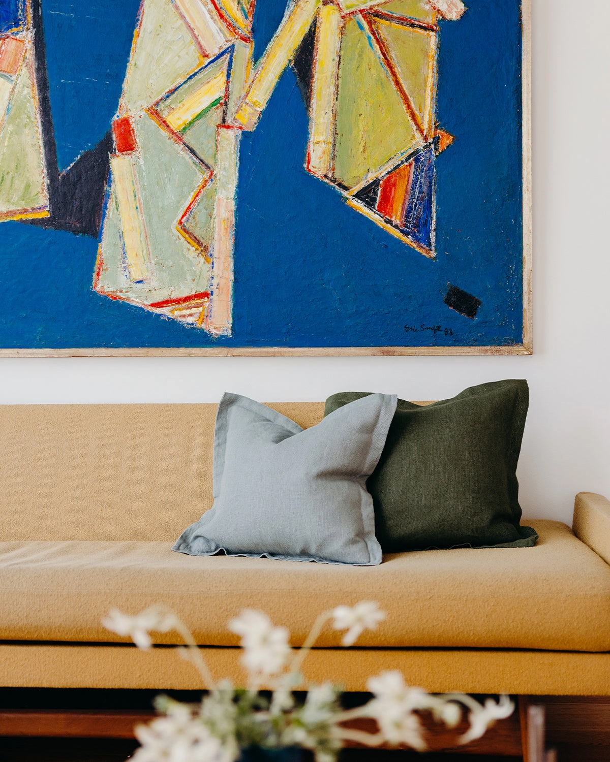 Mineral 100% French Flax Linen Cushion Cover