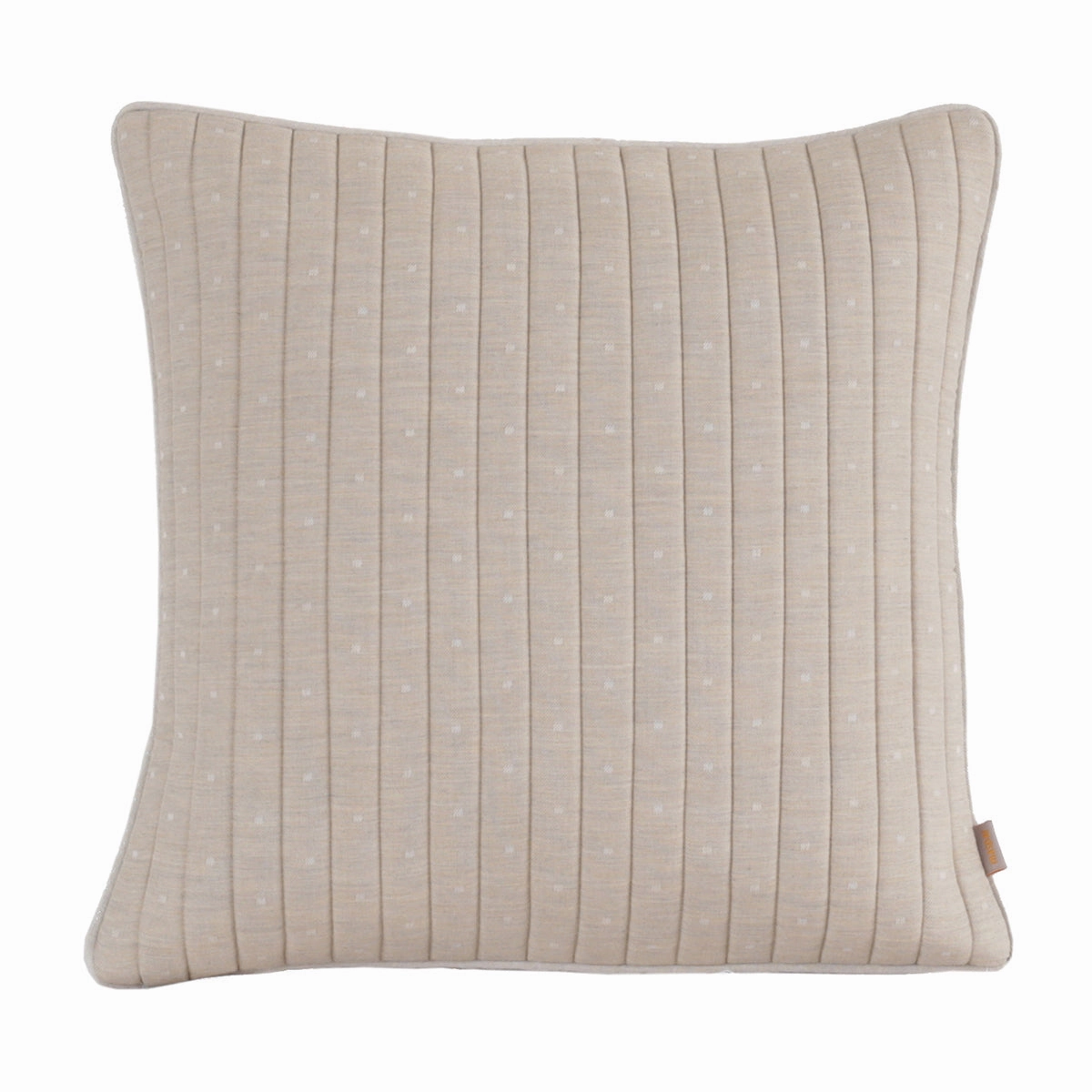 Muted Dot Made With Egyptian Cotton Hand Quilted Cushion Cover