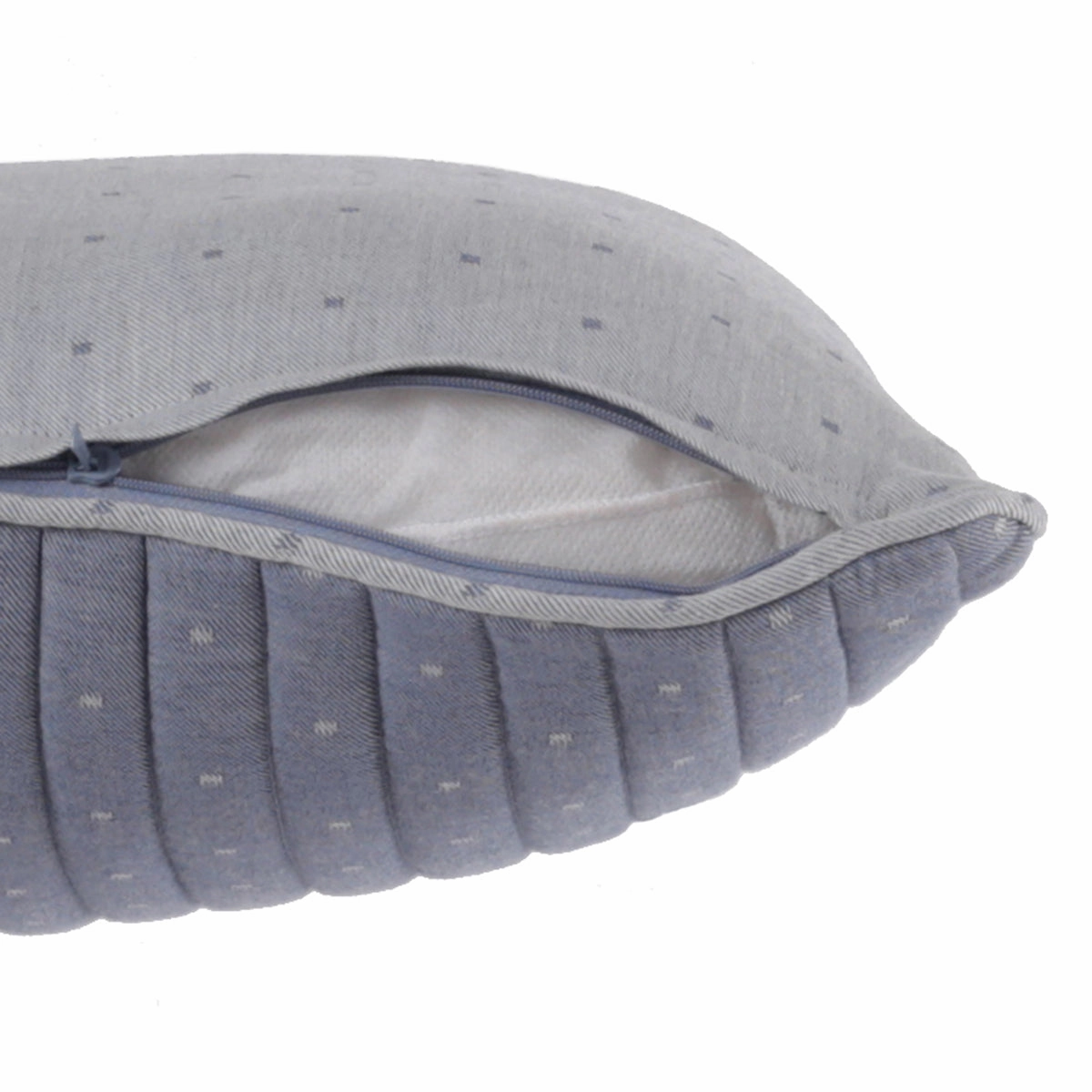 Muted Dot Made With Egyptian Cotton Hand Quilted Cushion Cover