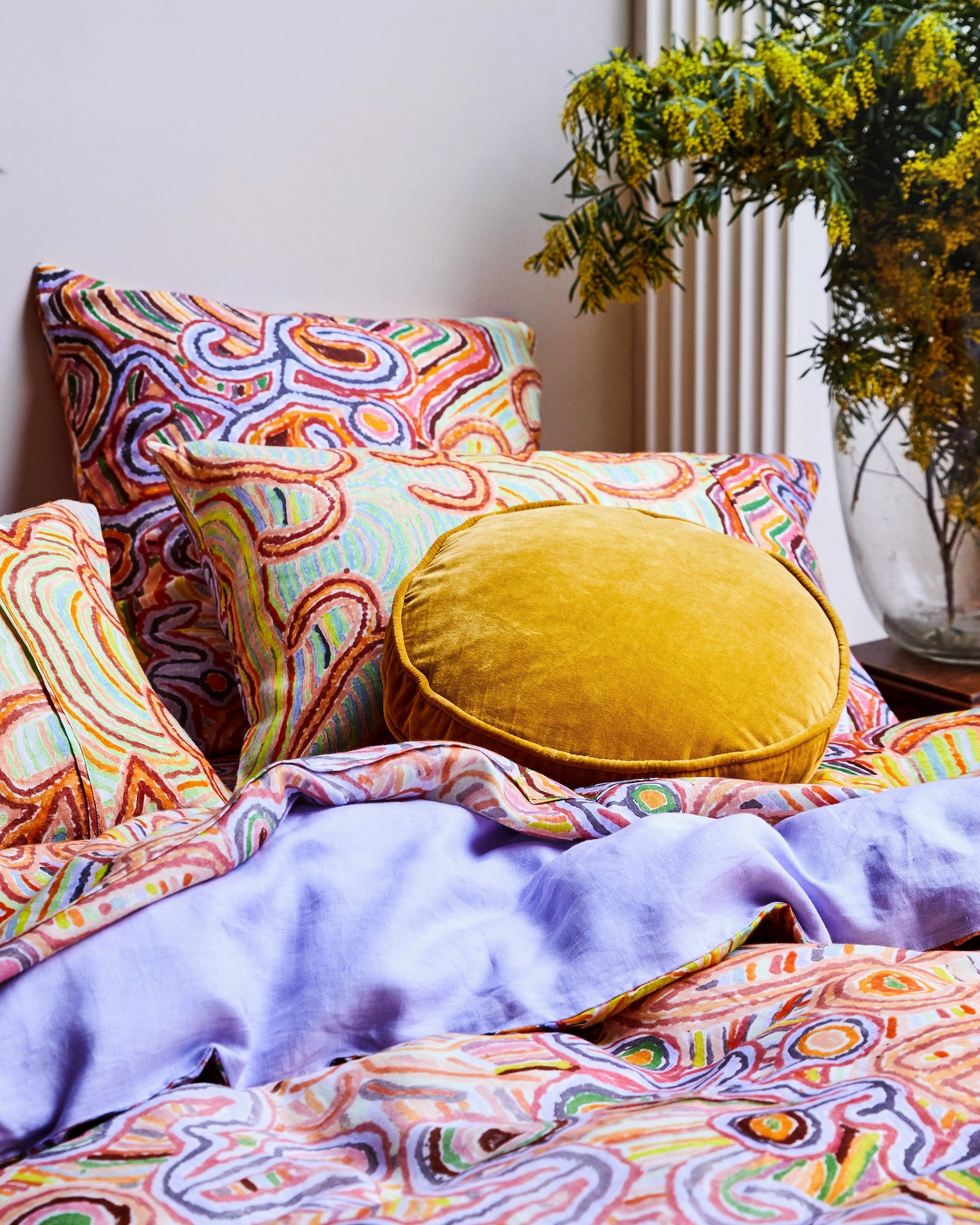 Ngayuku Ngura Linen Pillowcase Set