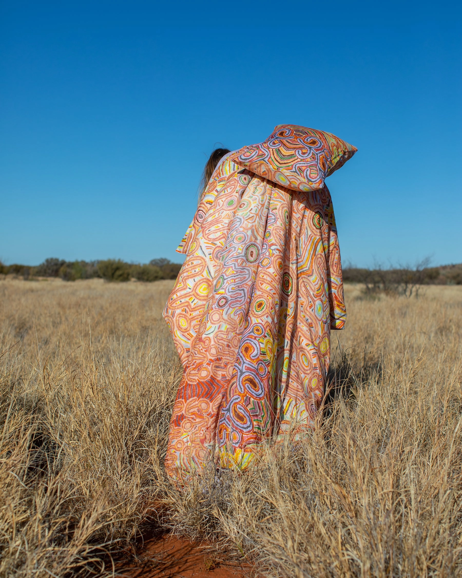 Ngayuku Ngura Linen Quilt Cover