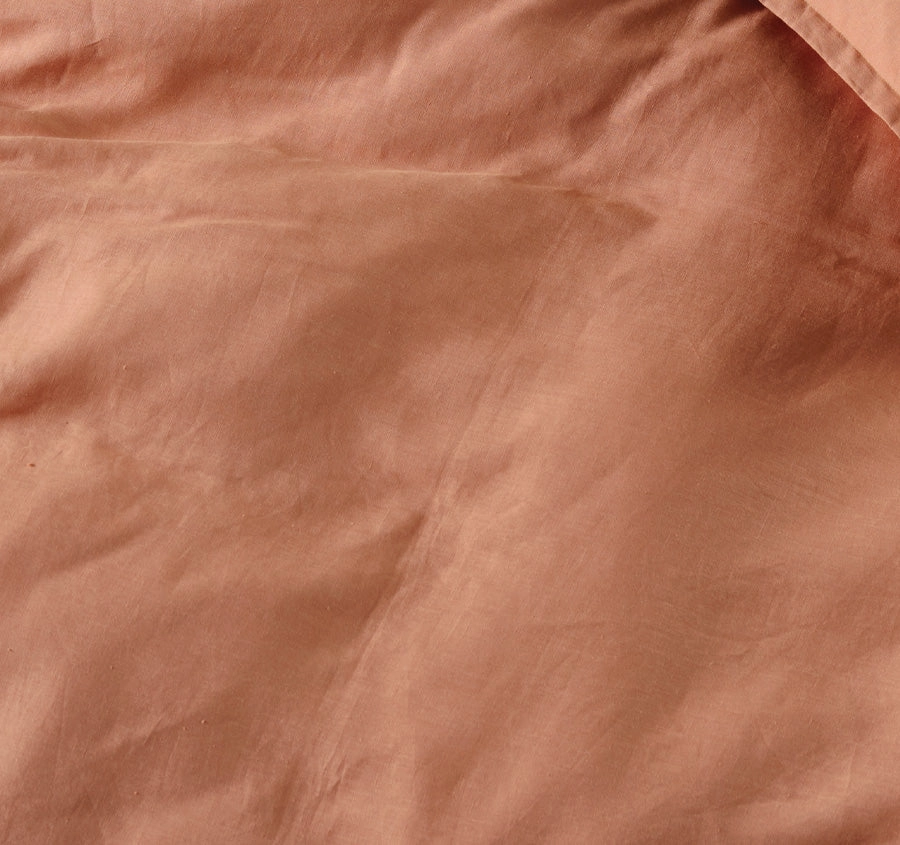 Nimes Linen Quilt Cover Set Range Clay