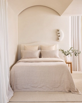 Oatmeal & Crème Quilt Bedding Bundle