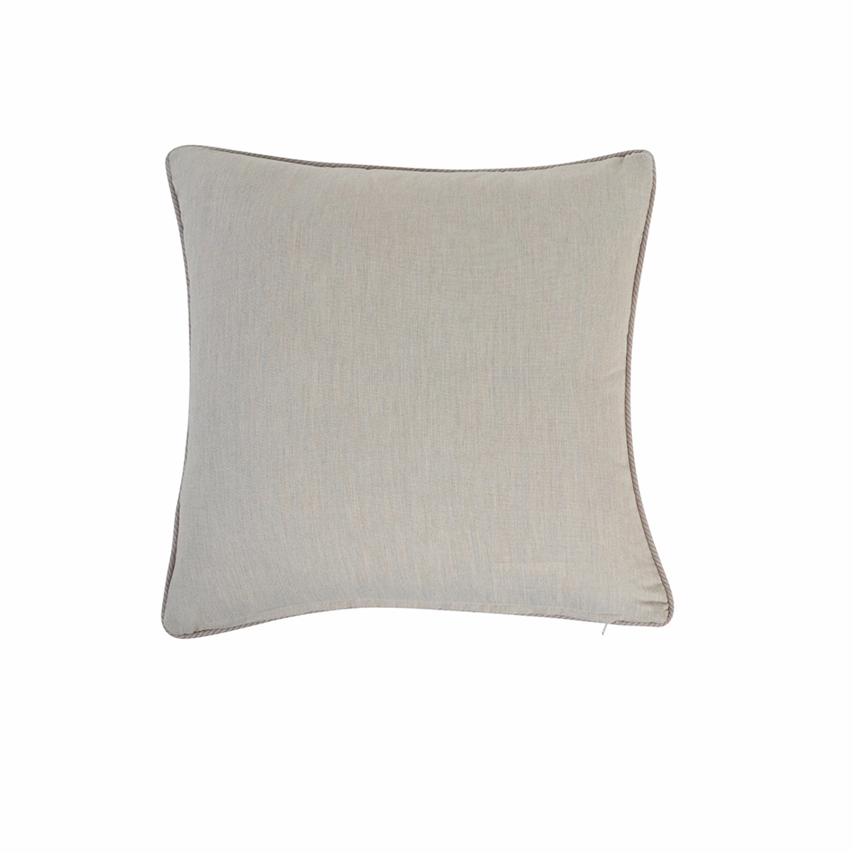 Pin Stripe Made With Egyption Cotton Ultra Soft Beige Cushion Cover