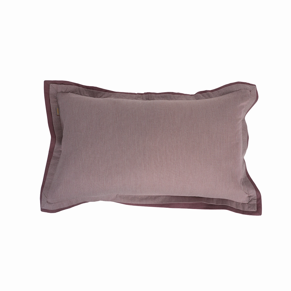 Pin Stripe Made With Egyption Cotton Ultra Soft Red Cushion Cover