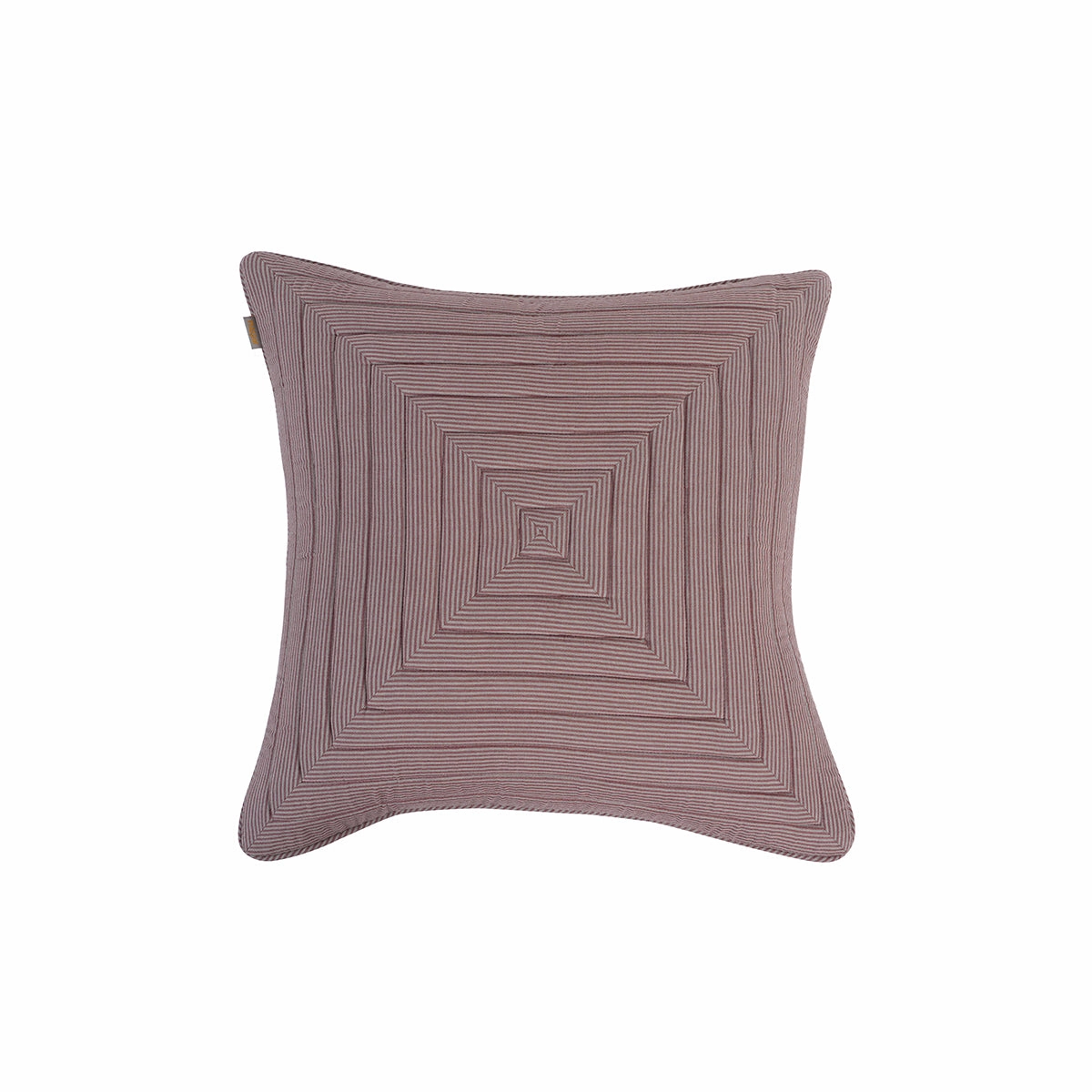Pin Stripe Made With Egyption Cotton Ultra Soft Red Cushion Cover