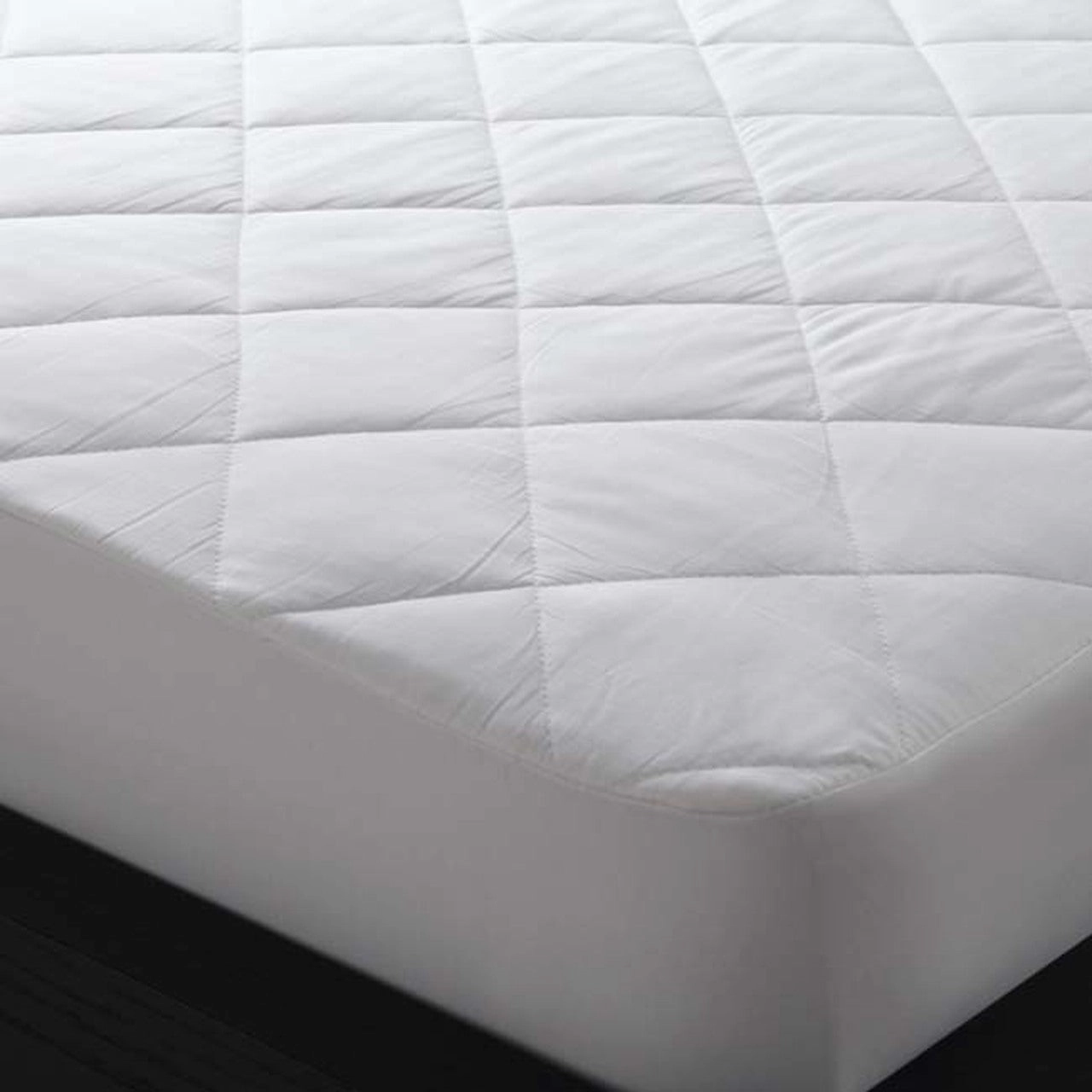 Pure Cotton Quilted Mattress Protector by Logan & Mason