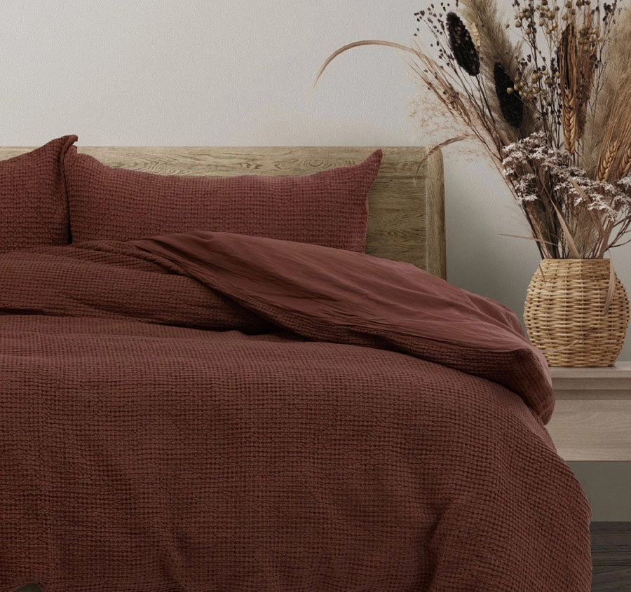 Ranch Quilt Cover Set Range Bark