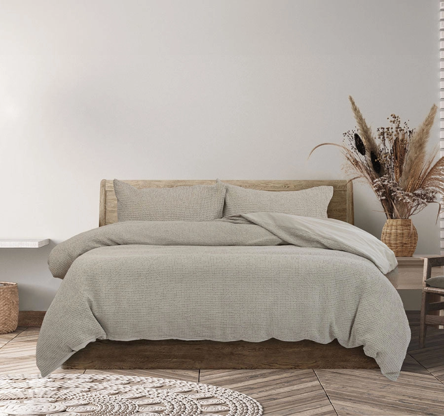 Ranch Quilt Cover Set Range Sand