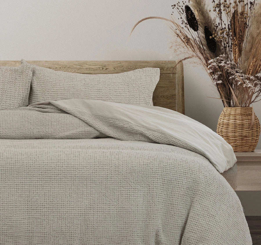 Ranch Quilt Cover Set Range Sand