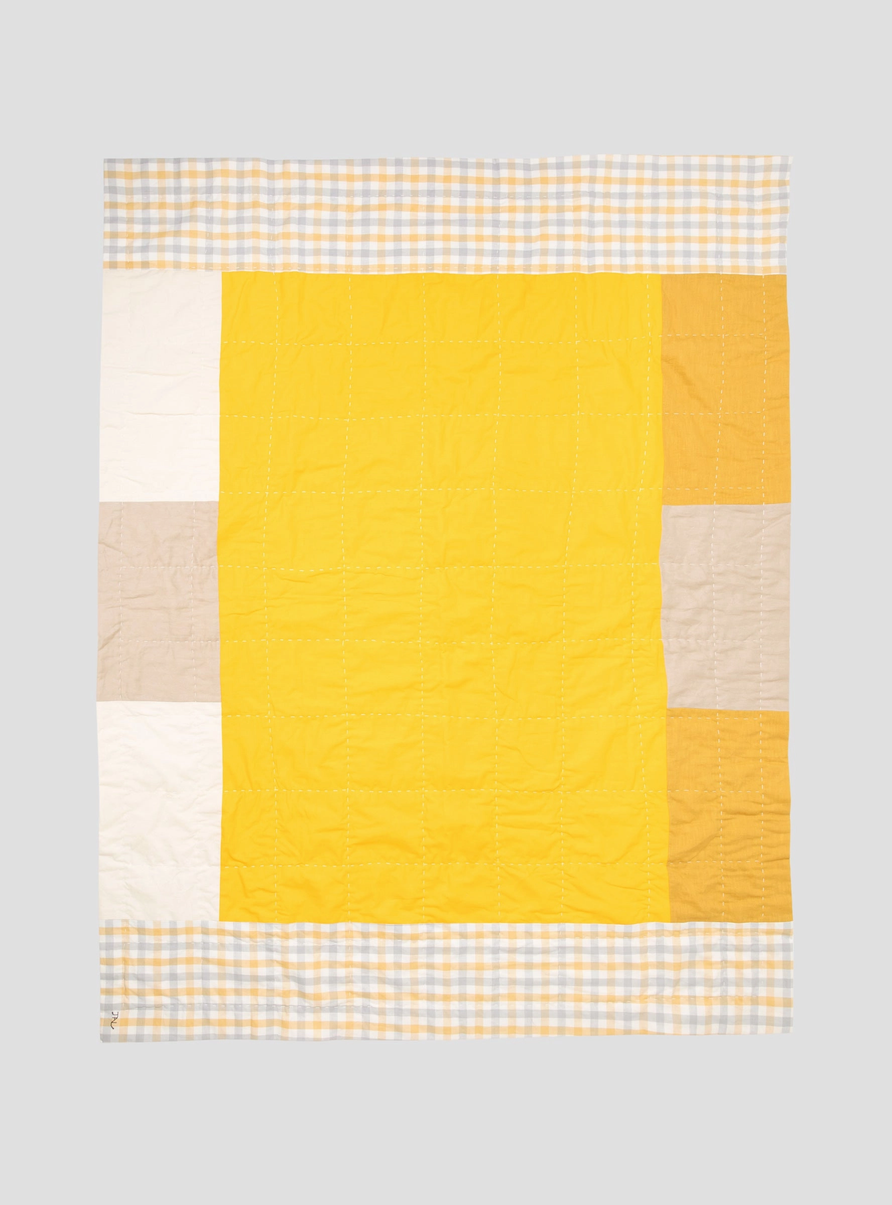 Raptors Quilt Yellow