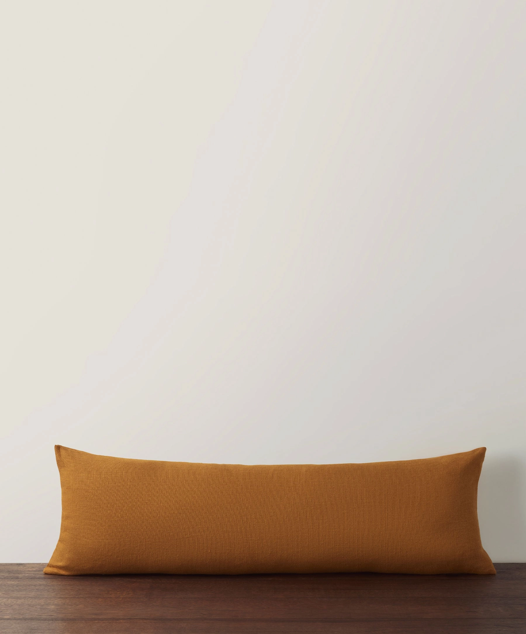 Recline Linen Cushion - Turmeric