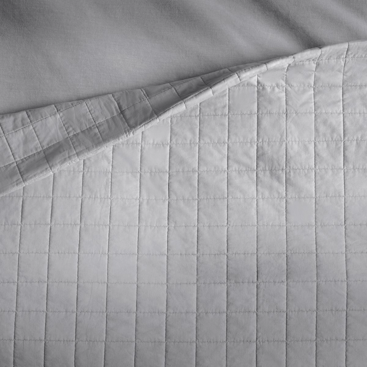 Reilly SOFT GREY European Pillow Sham by Sheridan