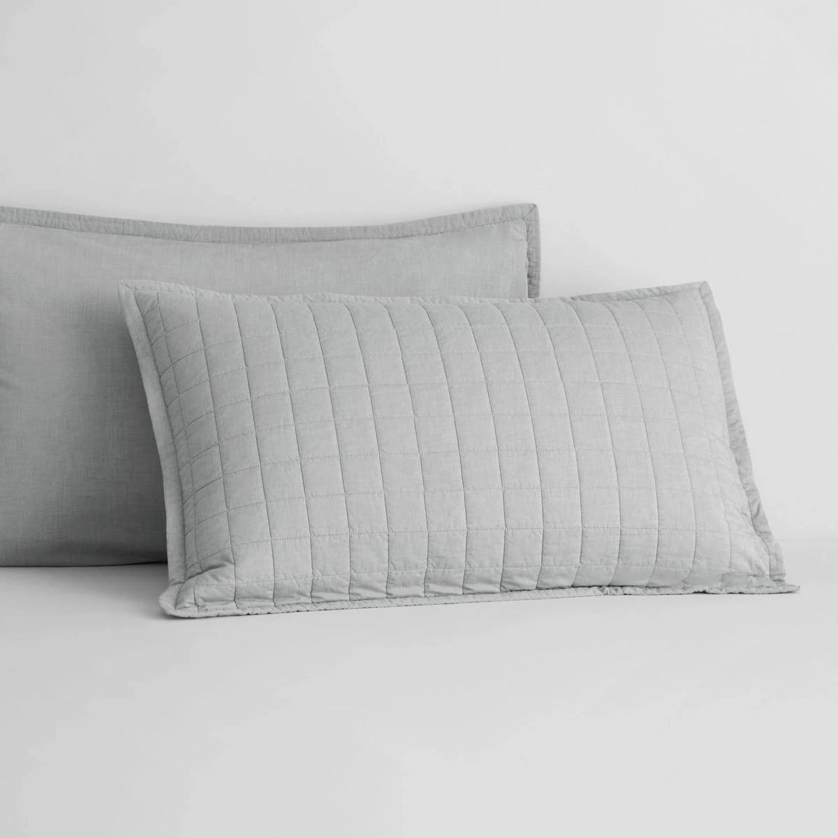 Reilly SOFT GREY Pillow Sham by Sheridan